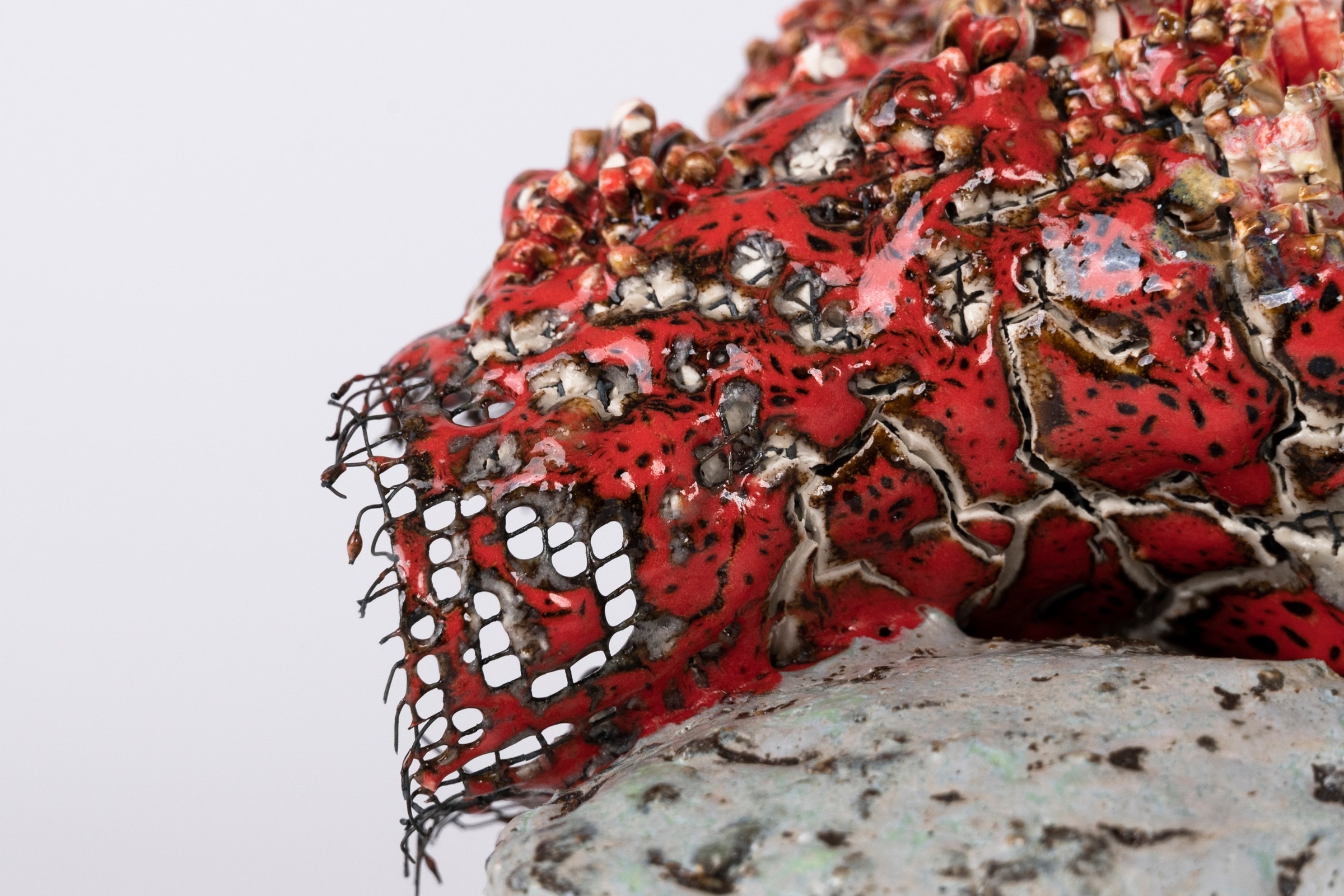 Earth Nidus Red, detail 4